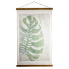 Leaf Scroll Tapestry with Rope Wall Art